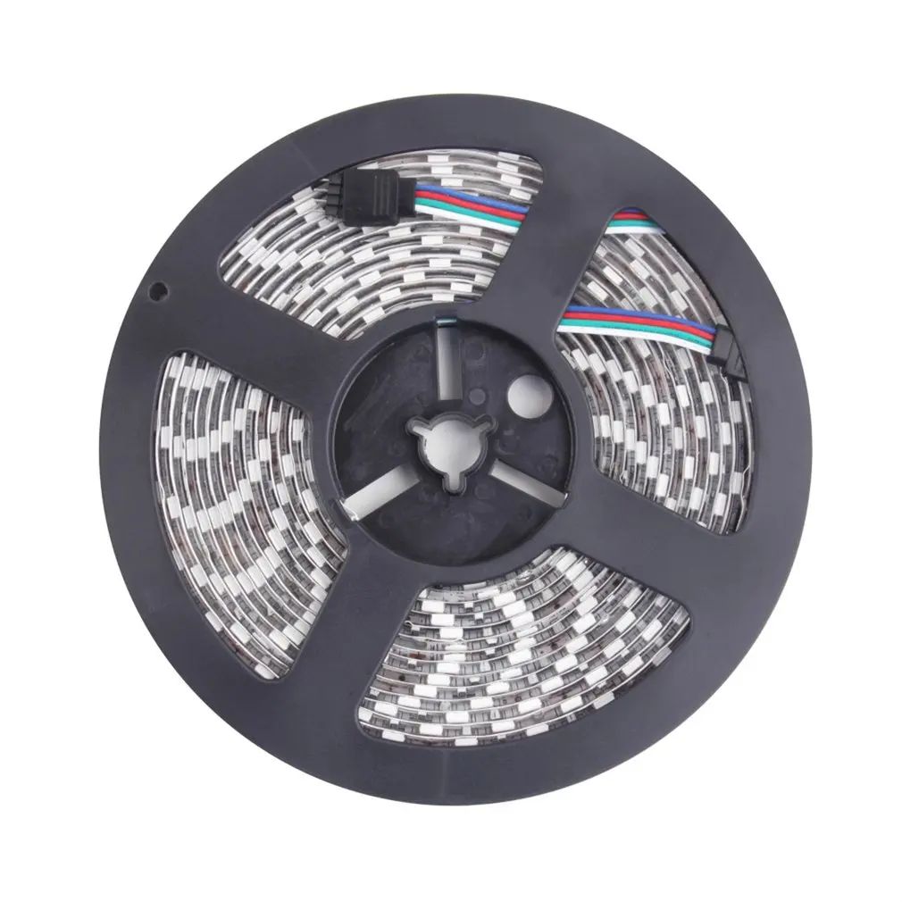 

Водонепроницаемая светодиодсветильник лента 5 м 16 футов 5050 SMD RGB 300 LED s Light 12 В