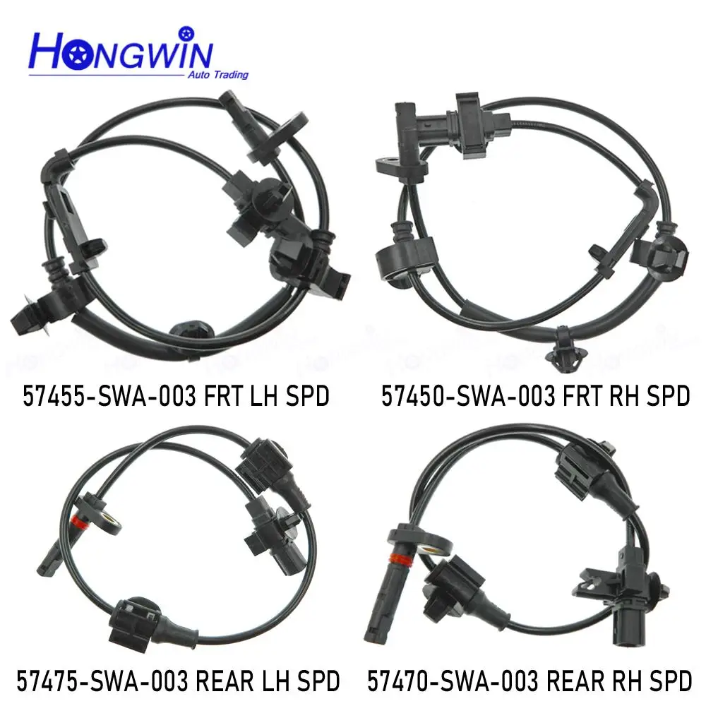 

ABS Wheel Speed Sensor Front-Rear Left/R For Honda CRV CR-V 2007-2011 57455-SWA-003 57450-SWA-003 57475-SWA-003 57470-SWA-003