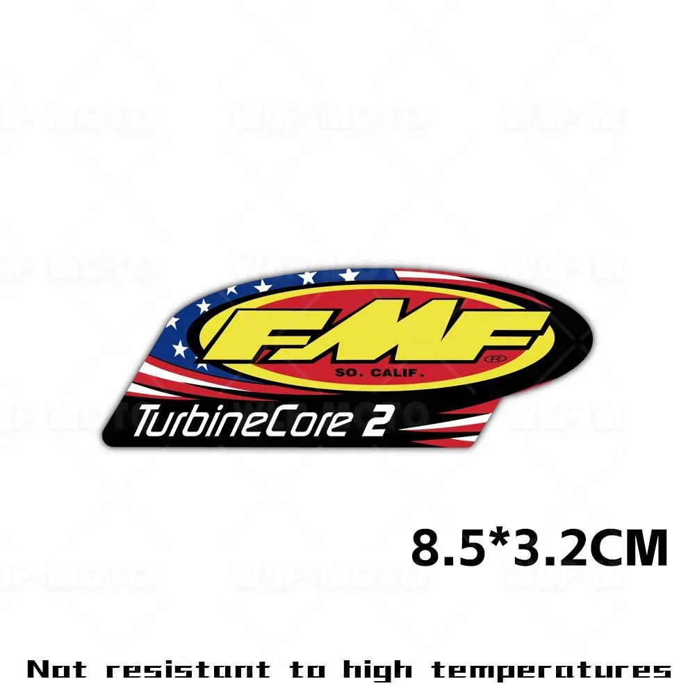 

FMF So Calif POWERCORE2 Аксессуары для мотоциклов Выхлопные трубы Светоотражающая наклейка Декор Обтекатель тела Крыло Водонепроницаемые наклейки