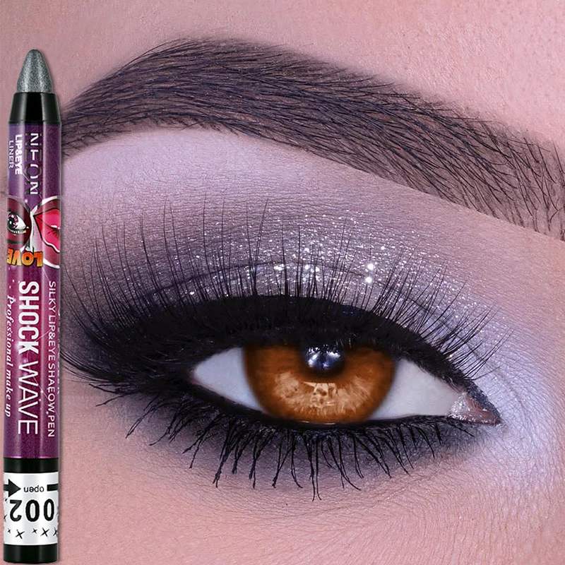 

Highlighter Eyeshadow Pencil Waterproof Lasting Shiny Pearlescent Gold Bronze Eyeliner Lying Silkworm Stick Eyes Makeup Pigment