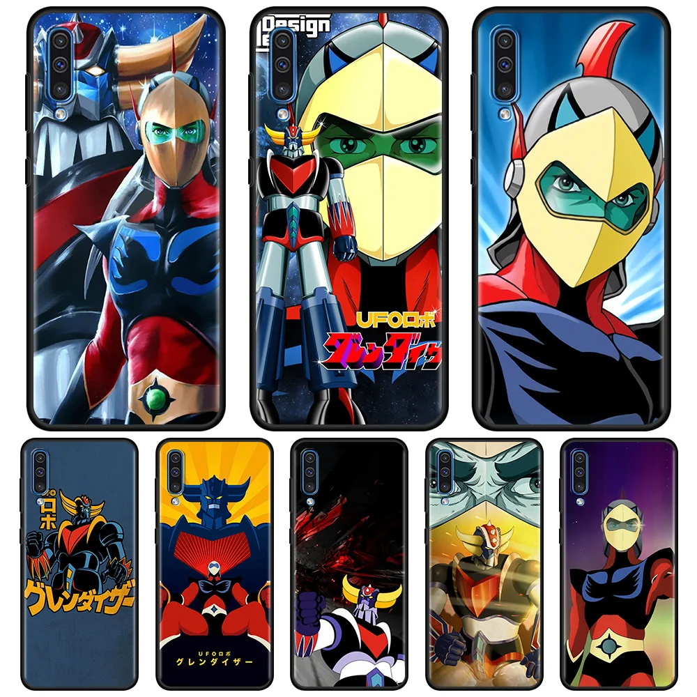 

Phone Case For Samsung Galaxy A50 A10 A70 Cover A30 A40 A30s Capa M62 M52 M32 M51 M31 M31s Fundas UFO Robot Goldorak