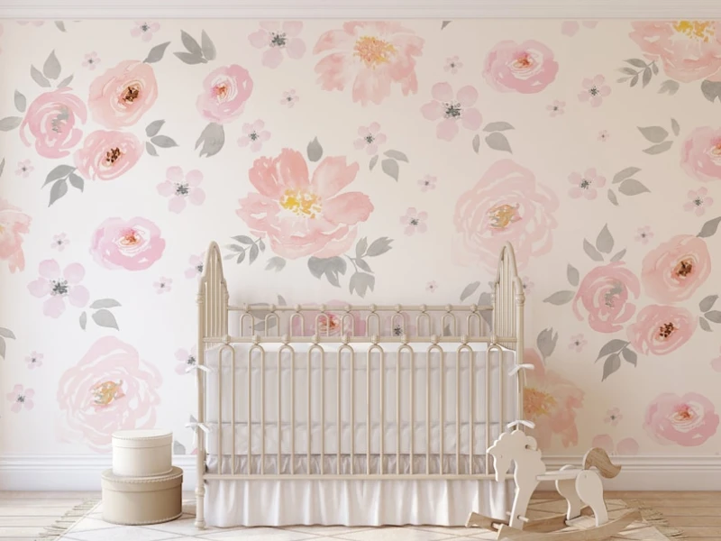 

Цветочные обои для дизайна, настенные акварельные цветочные обои для спальни, украшение на заказ, обои 3d