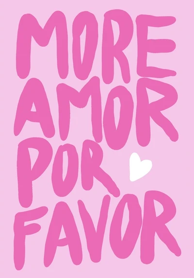 

Настенные принты More Amor Por Favor