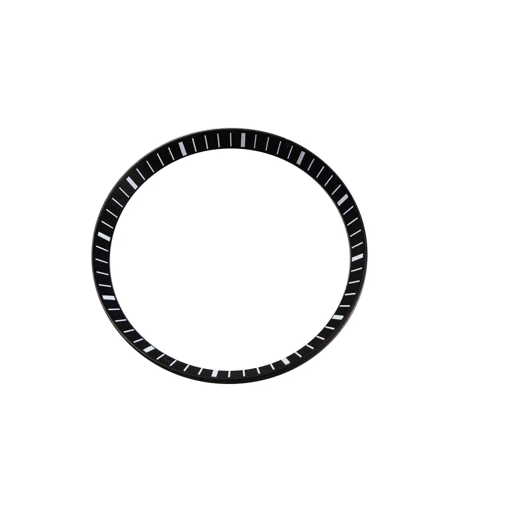 30.5mm 60 Minutes Scale Number 24Hour Watch Chapter Ring For NH35 NH36 4R 6R SKX007 SKX009 Replacement Parts