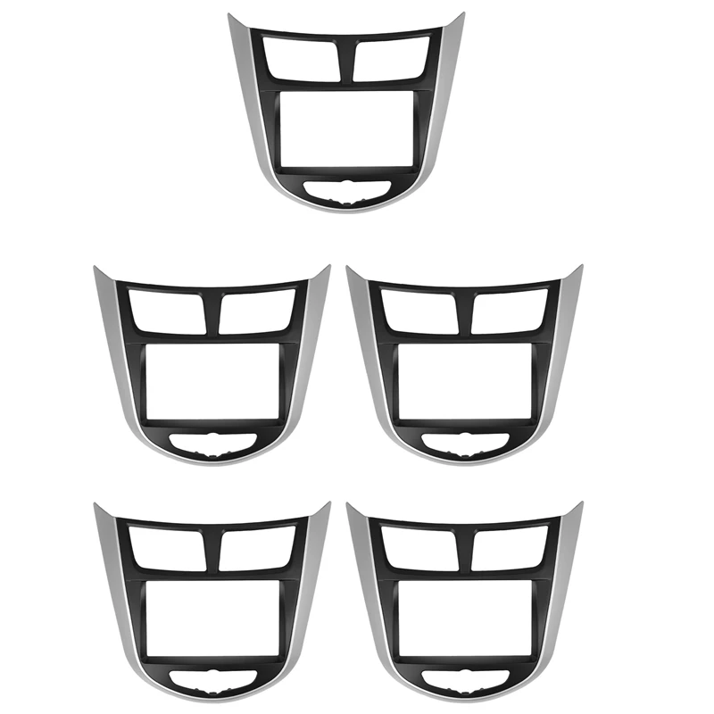 5-кратный автомобильный радиоприемник рамка для панели DVD комплект отделки HYUNDAI