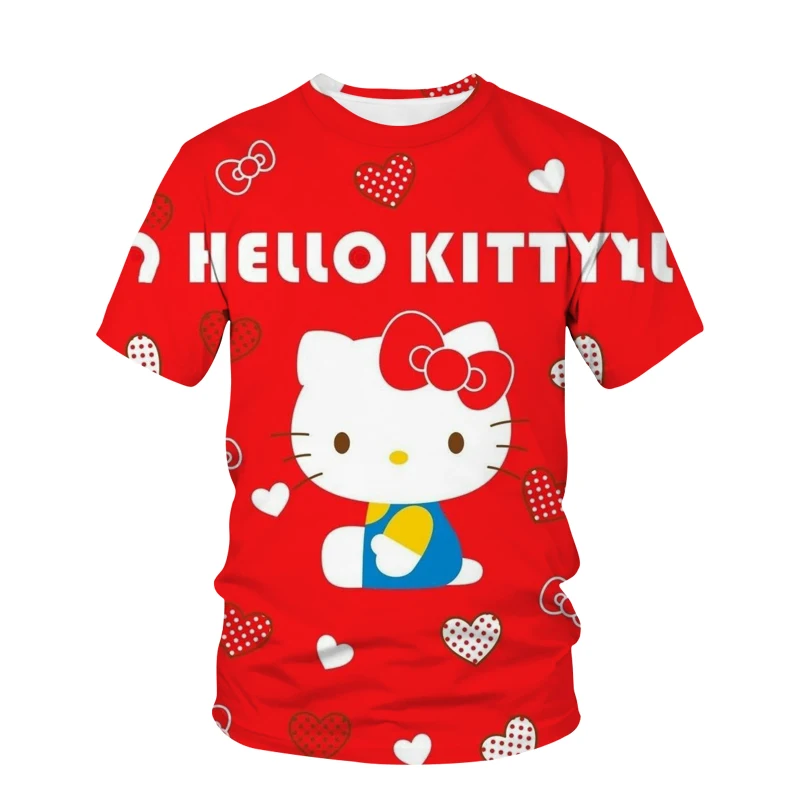 

Футболка женская с мультяшным котом, милая Повседневная рубашка с коротким рукавом в стиле Харадзюку, модная летняя уличная одежда