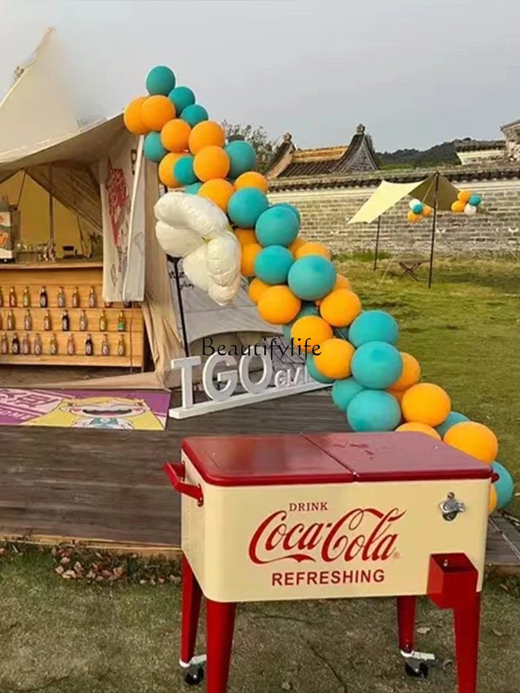 Холодильный инкубатор ведро для льда шкаф складной стеклянный хранения чая