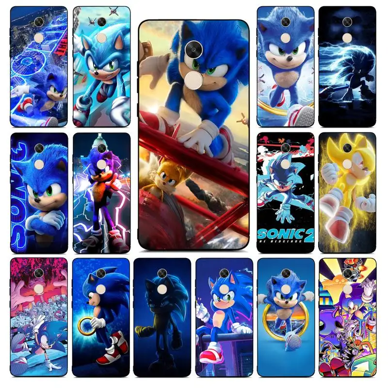 

BANDAI Sonic Phone Case for Redmi Note 8 7 9 4 6 pro max T X 5A 3 10 lite pro