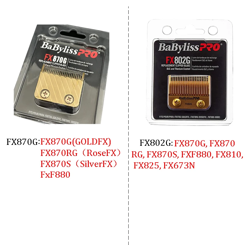 Фото Подходит для BaByliss FX707/FX787/FX726/FX799/FX773/FX870/FX880, триммер, машинка для стрижки волос, оригинальные сменные аксессуары для лезвий №3
