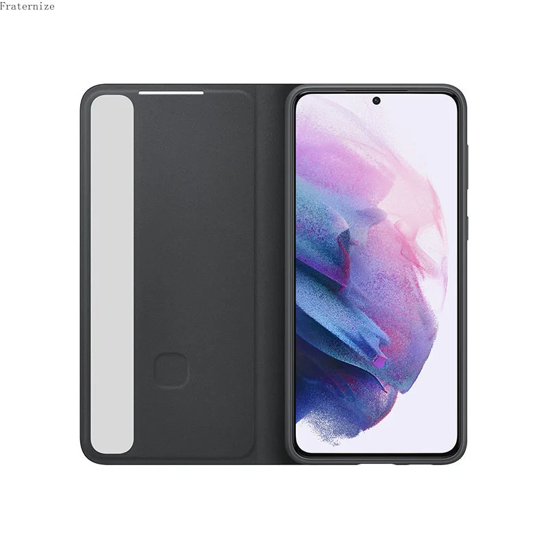 Кожаный флип-чехол Smart View Wallet для телефона Samsung Galaxy S21 Ultra Plus Защитный свободный