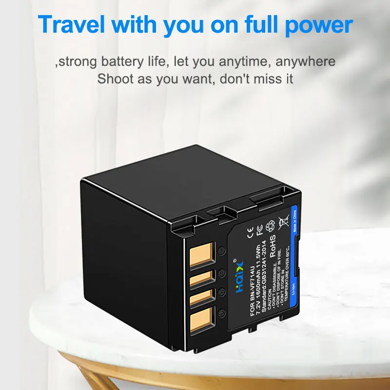 HQIX для JVC GR-D328 D650 X5 GZ-D240 DF420 DF470 MG20 MG21 MG24E MG26 MG27 MG30 MG31 MG36E Камера BN-VF714U двойной заряд