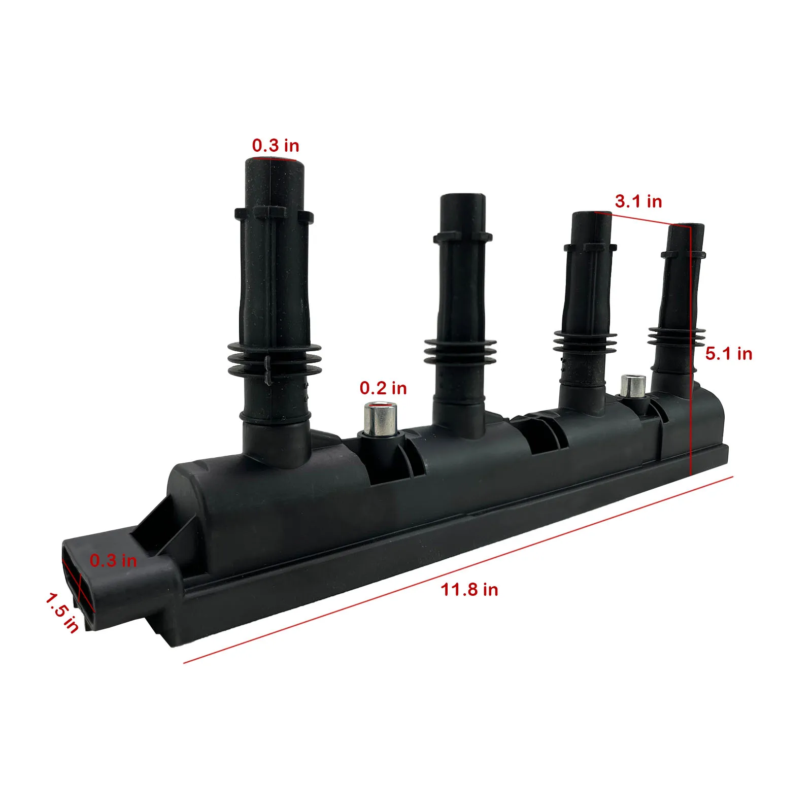 Сменная катушка с разъемом 2011 л для 2012 2013 2014 2015 Chevy Cruze 2014-2016 Cadillac ELR OEM # D521C 55579072