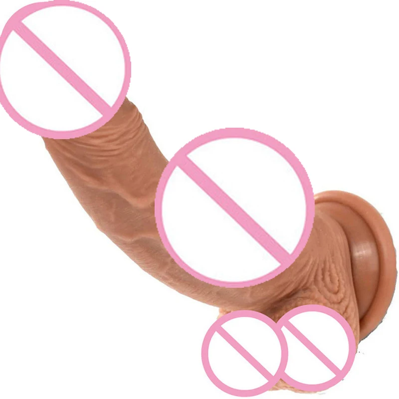 Мягкий реалистичный огромный пенис недорогой маленький анальный фаллоимитатор