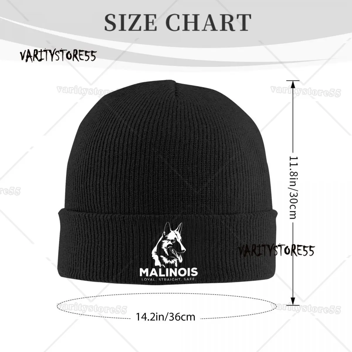 Бельгийская овчарка Малинуа на заказ шапки с черепами уличная одежда зимние