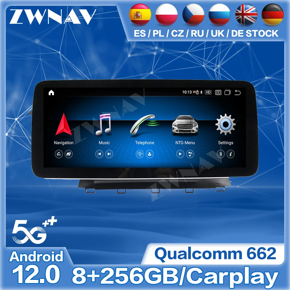 

12,5 "1920*720 Carplay Android экран для Mercedes Benz E класс радио приемник автомобильный мультимедийный стерео аудио GPS головное устройство