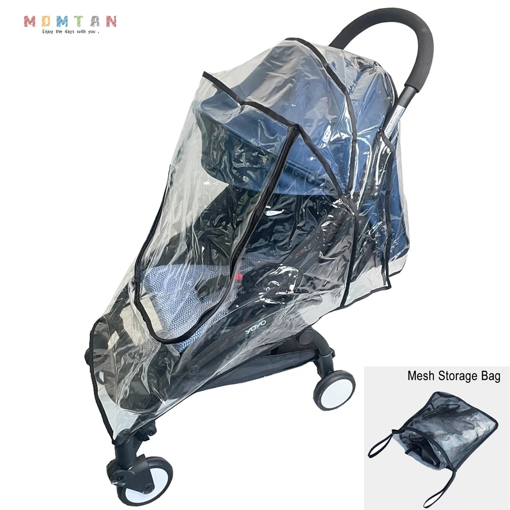 1:1 Stroller Raincoat Rain Cover Dust-proof Cover Windproof Cover For Babyzen Yoyo yoya Babytime Vovo Vinng Stroller Accessories