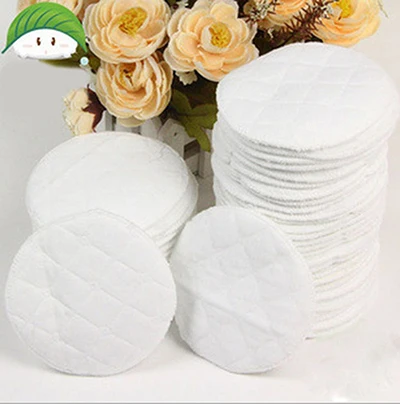 

Reusable Nursing Breast Pads Washable Soft Absorbent Feeding Breastfeeding