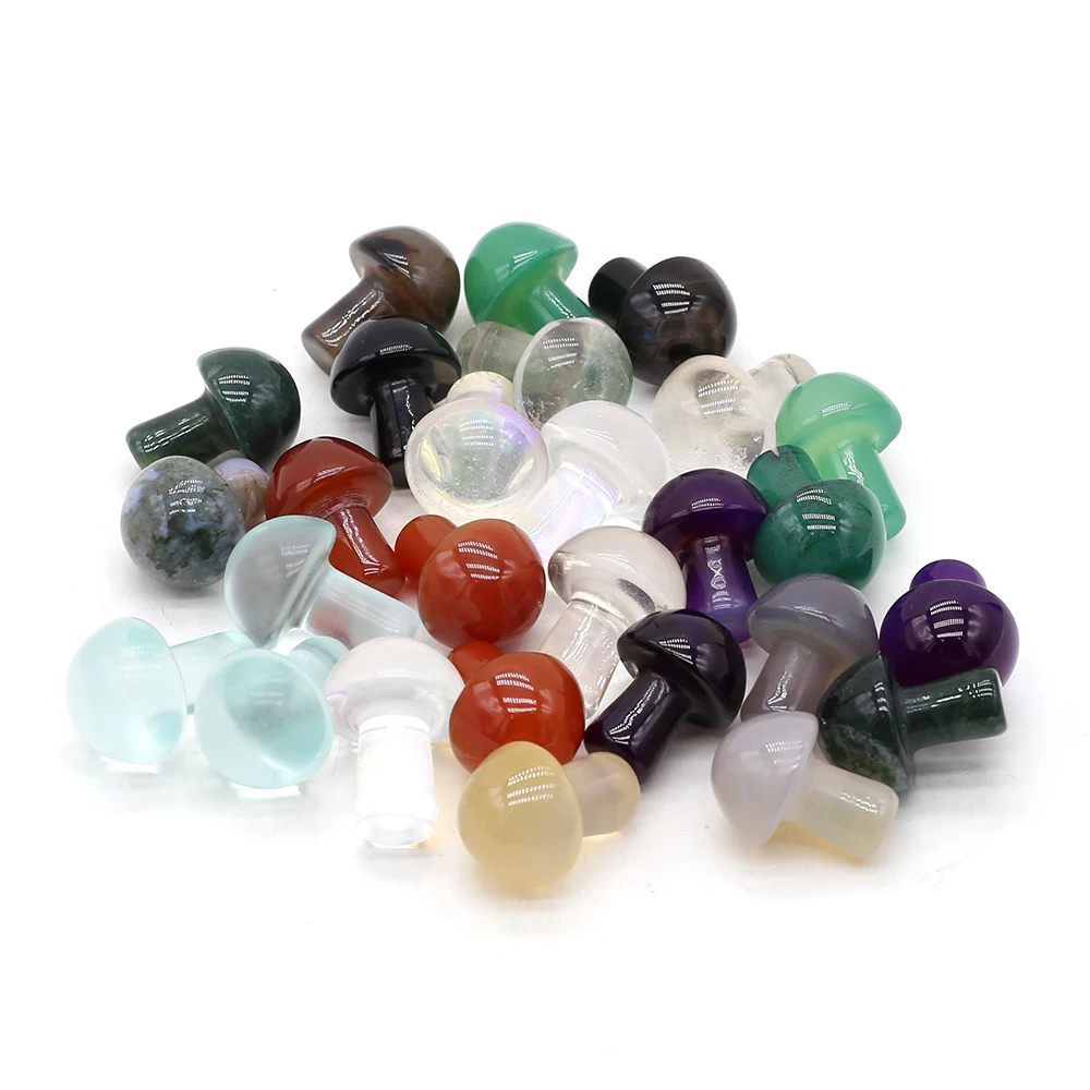 

Парные подвески 2 шт./лот, кристаллы из натурального камня, агат, гриб, Подвески для изготовления ювелирных изделий, ожерелье «сделай сам», по...