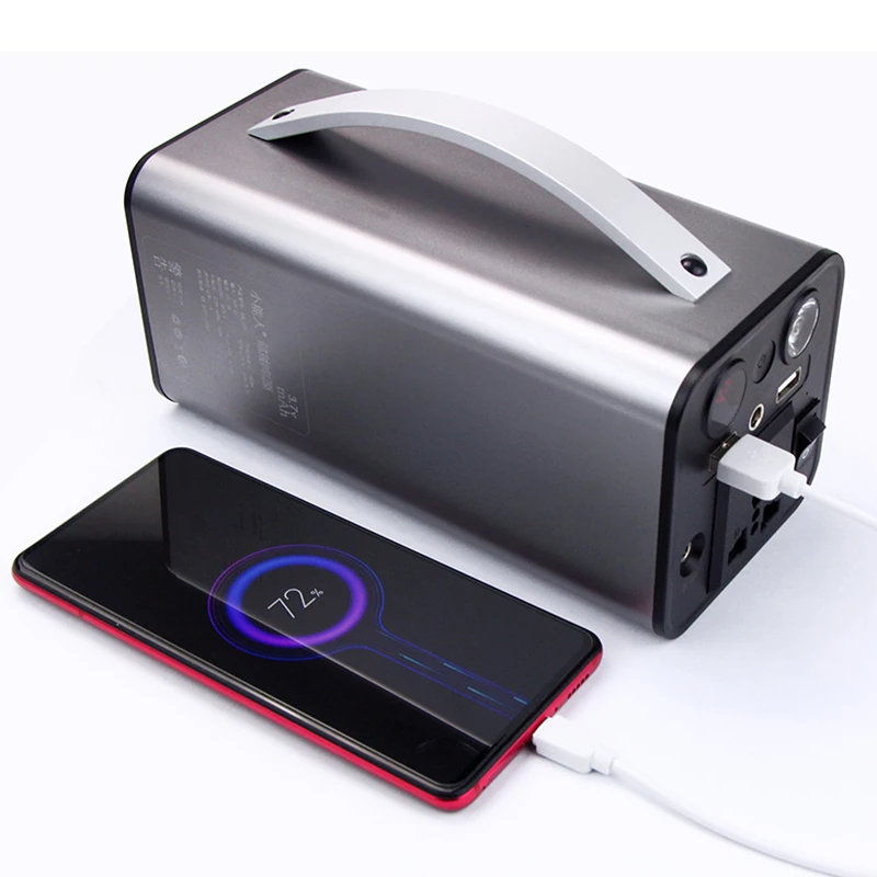 220v Mobile Power Lithium Battery With USB Interface Fiber Optic Fusion Machine Notebook Multifunctional Outdoor Battery