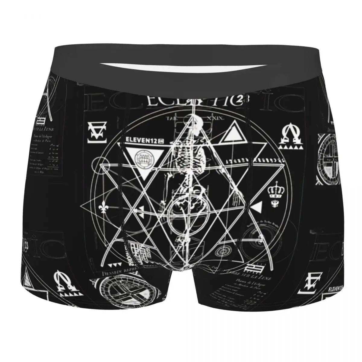 

Ecliptic Men Boxer Briefs Hip Hop Graffiti Street Art Breathable Creative Underpants High Quality Print Shorts Birthday Gifts