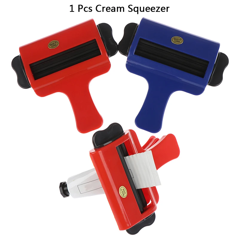

Professional Plastic Hair Salon Color Cream Squeezer Salon Pigment Extruder Toothpaste Squeezer Tube Barber Hairdressing Tools