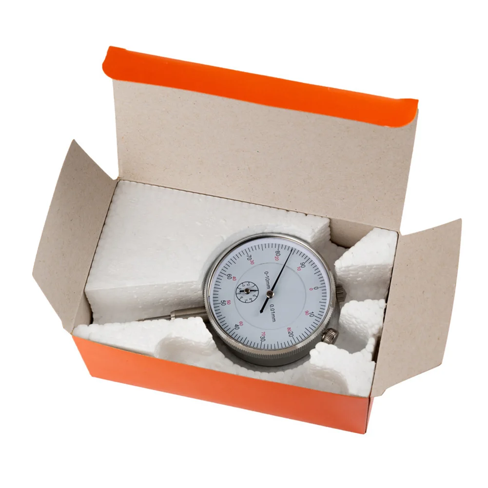 Индикатор циферблата 0-10 мм измерительный инструмент 0 01 точность металла для