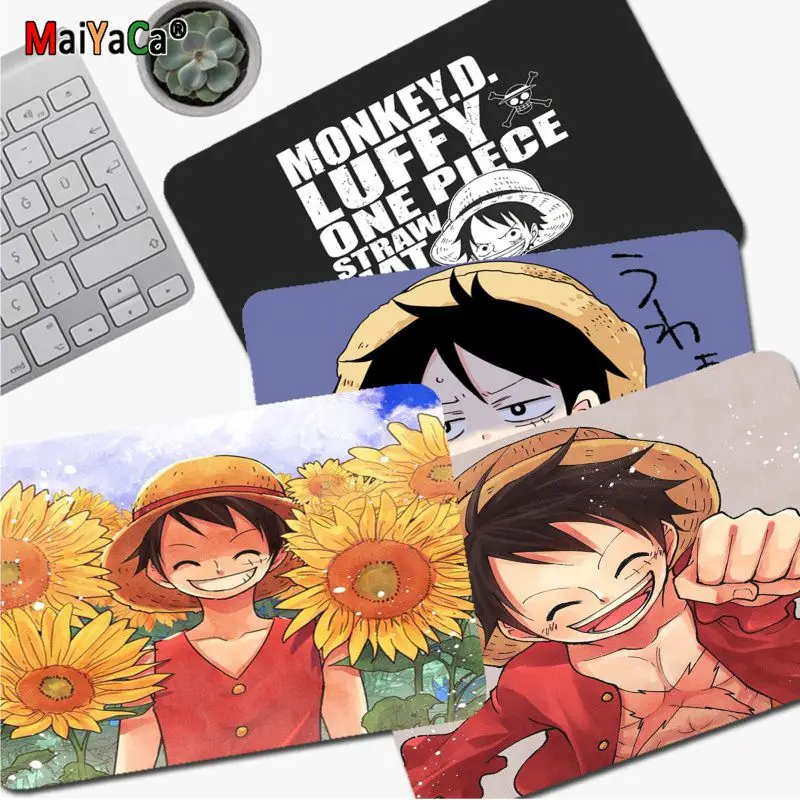 

O-One-P-Piece-D-Luffy-Anime-Japan 25x29cm Small Table Mat Student Mousepad Computer Keyboard Games Pad Desk Mat Desk Play Mats