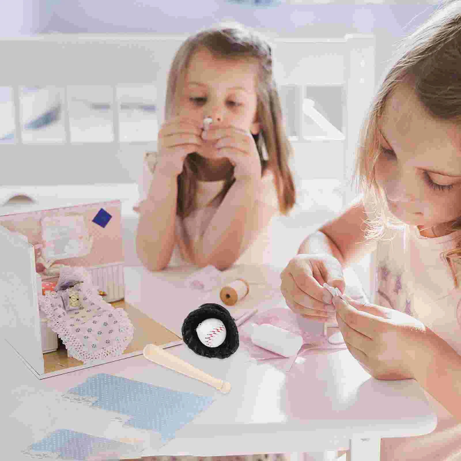 Детские игрушки домашние спортивные товары мини-бейсбольная перчатка черные