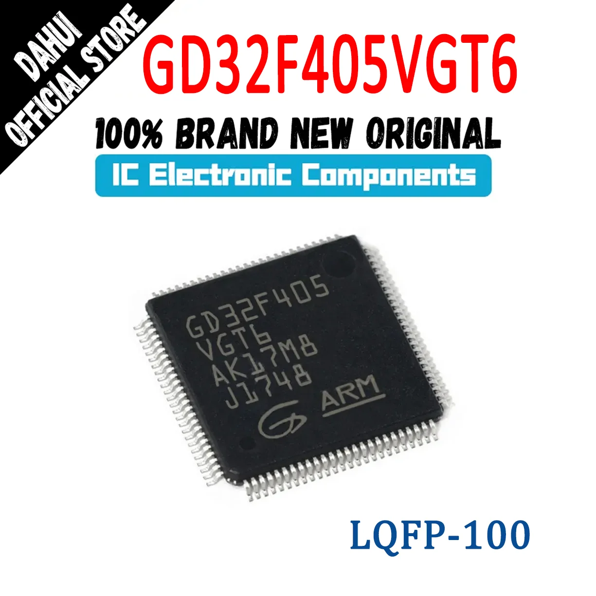 

GD32F405VGT6 GD32F405VG GD32F405V GD32F405 GD32F IC MCU Chip LQFP-100