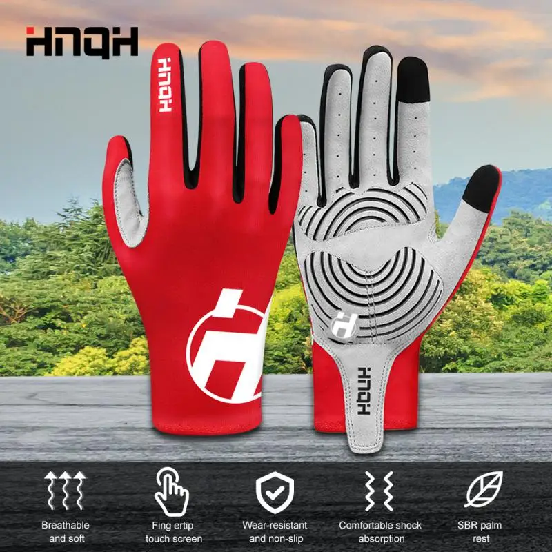 

Cycling Gloves Full Finger Gloves Anti-slip Bicycle Mtb Road Bike Winter Sports Racing Glove Mitten Men Women Riding Equipment