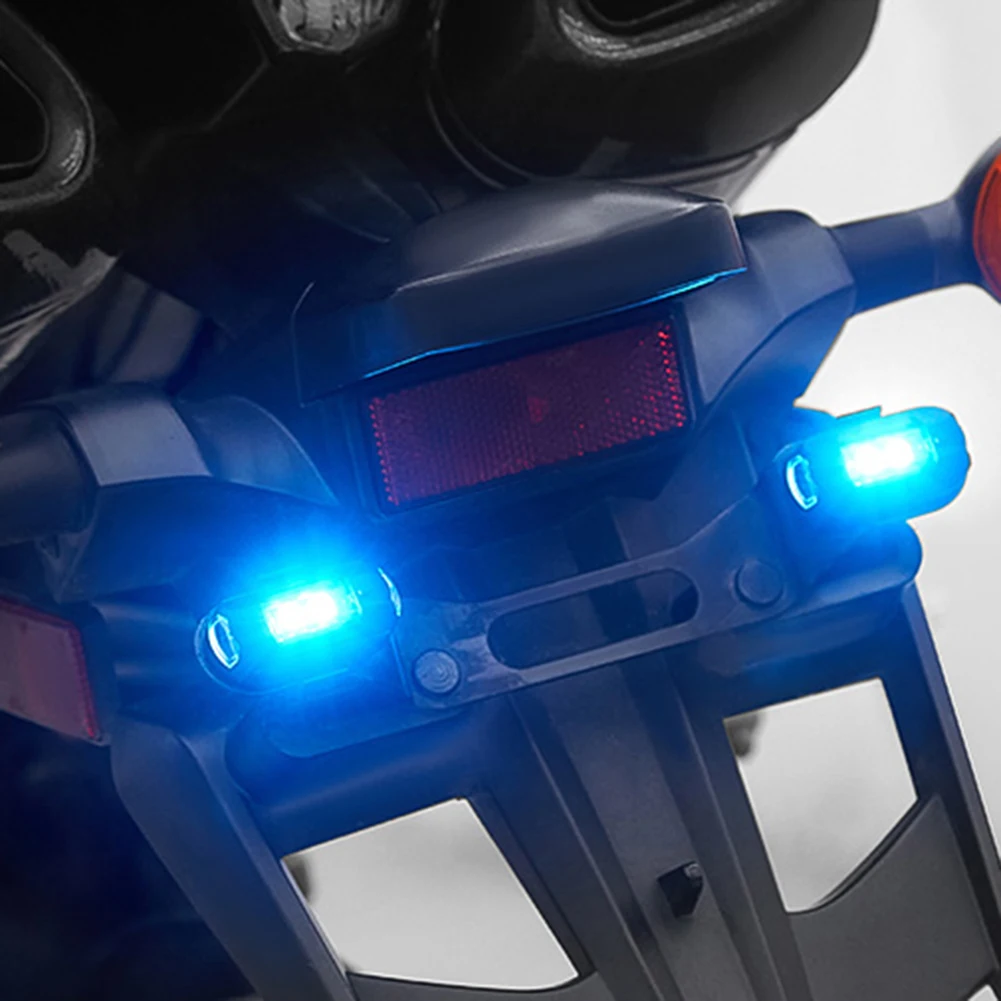 

7 Colors LED Anti-collision Warning Light Magnetic Vibration Sensing Lights 22 flashing modes For Drone Turn Signal Indicator