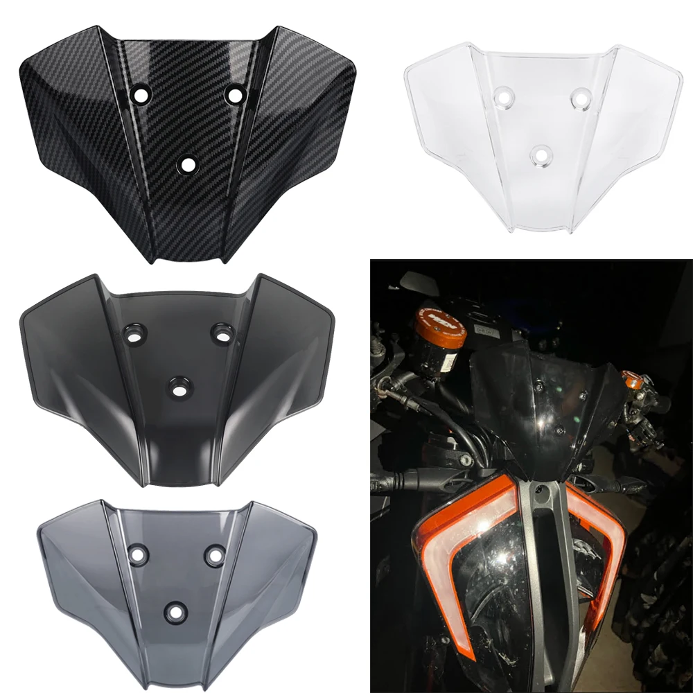 

For 1290 SuperDuke R MY20 Motorcycle Windshield Flyscreen For 1290 Super Duke R 2020 2021 2022 2023 2024 Motor Windscreen Guard