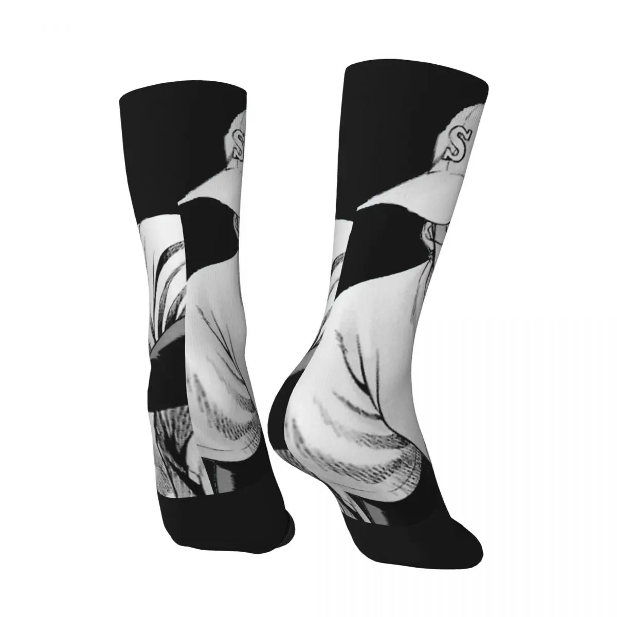 Забавные сумасшедшие носки для мужчин винтажные бесшовные Kazuya Miyuki в стиле