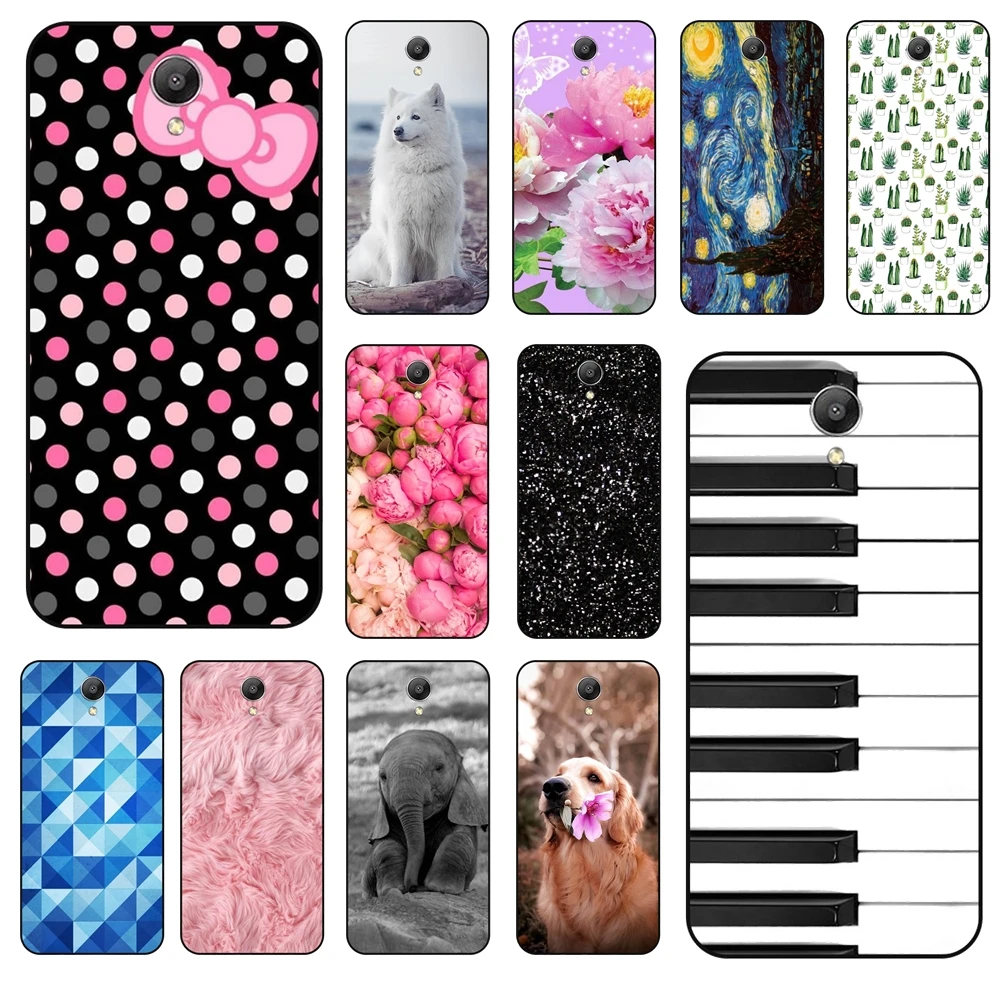 Черный бампер с рисунком чехол 3D для Redmi Note 2 черный роскошный Ландшафтный