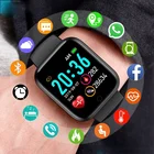 Часы наручные мужские электронные, цифровые спортивные светодиодные с силиконовым ремешком, мониторинг здоровья, BPM, для мужчин и женщин