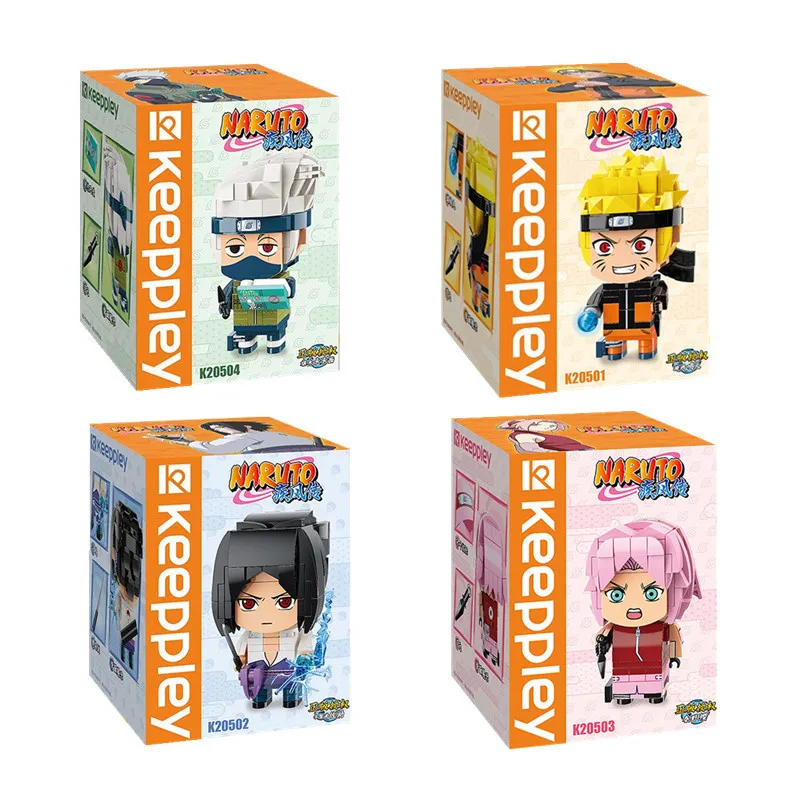 

Keeppley Naruto Building Blocks Toys Classic Anime Scene Assembly Building Blocks Children's Trend Toys Birthday Gift