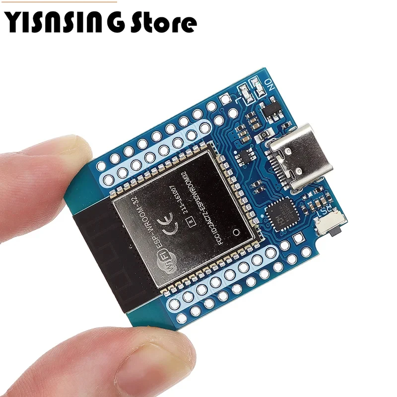 Фото D1 MINI ESP32 WiFi Bluetooth ESP-32 CH9102 Последовательный чип Интернет вещей Макетная плата для Arduino №5