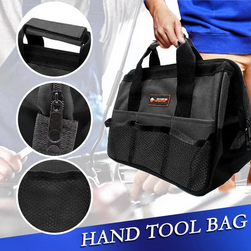 

Carpenter Capacity Professional Tool Multi-purpose Organizer Pouch Storage Large Electrician Storage Canvas Bag Nylon Tool Bag