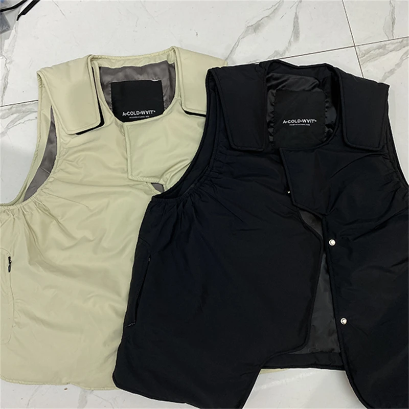 ACW Coats A-COLD WALL* Sleeveless PUFFER JACK Parkas Men Women A COLD WALL Vintagev Keep Warm Down Jacket