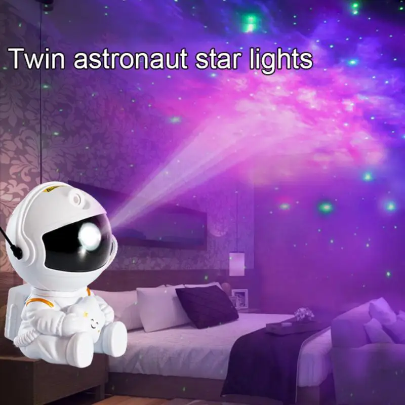 

Astronaut Star Sky Projection Lamp Full Of Stars Atmosphere Small Night Lamp Astronaut Laser Nebula Lamp Nightlights Home Decor