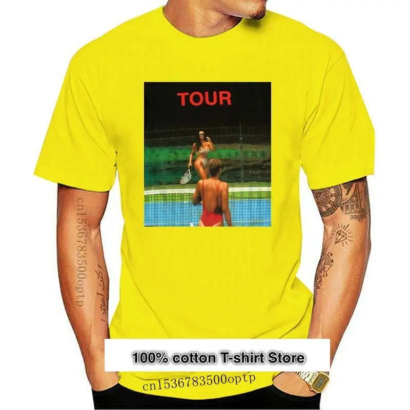 

Camiseta de manga corta con estampado de Saint Pablo Tour, camisa negra de tenis, Kanye West, KIM K