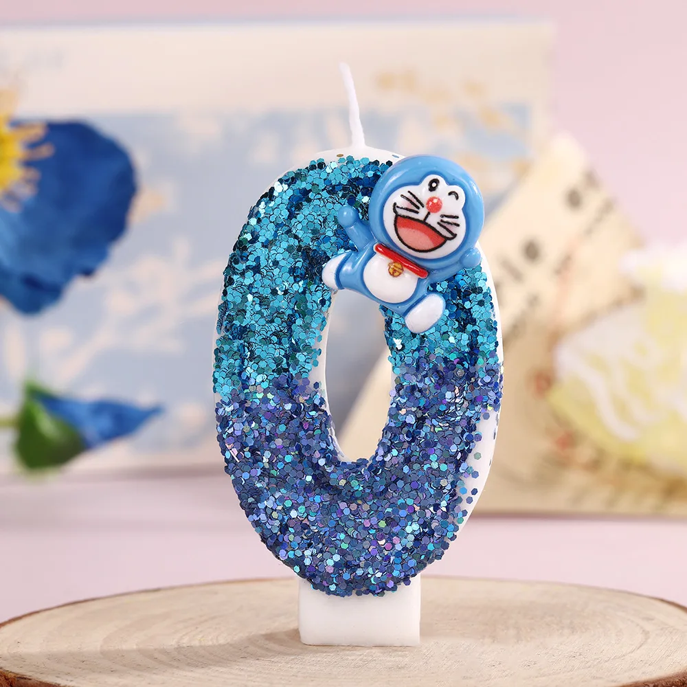 Новые цифровые свечи Doraemon для Хэллоуина, поставляемые напрямую от производителя Amazon Instagram, для украшения тортов и праздничных мероприятий. (art.: 3920daeff4272) - 3920daeff4272