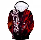Новинка 2021, японские детские толстовки Sasuke с капюшоном 3d, уличная одежда в стиле Харадзюку, Мужскаяженская одежда 2022, свитшот, пуловеры