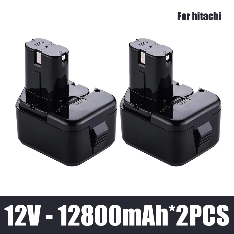 

2022 100% brand new 12800mAh 12V 12.8Ah Battery for Hitachi EB1214S 12V EB1220BL EB1212S WR12DMR CD4D DH15DV C5D