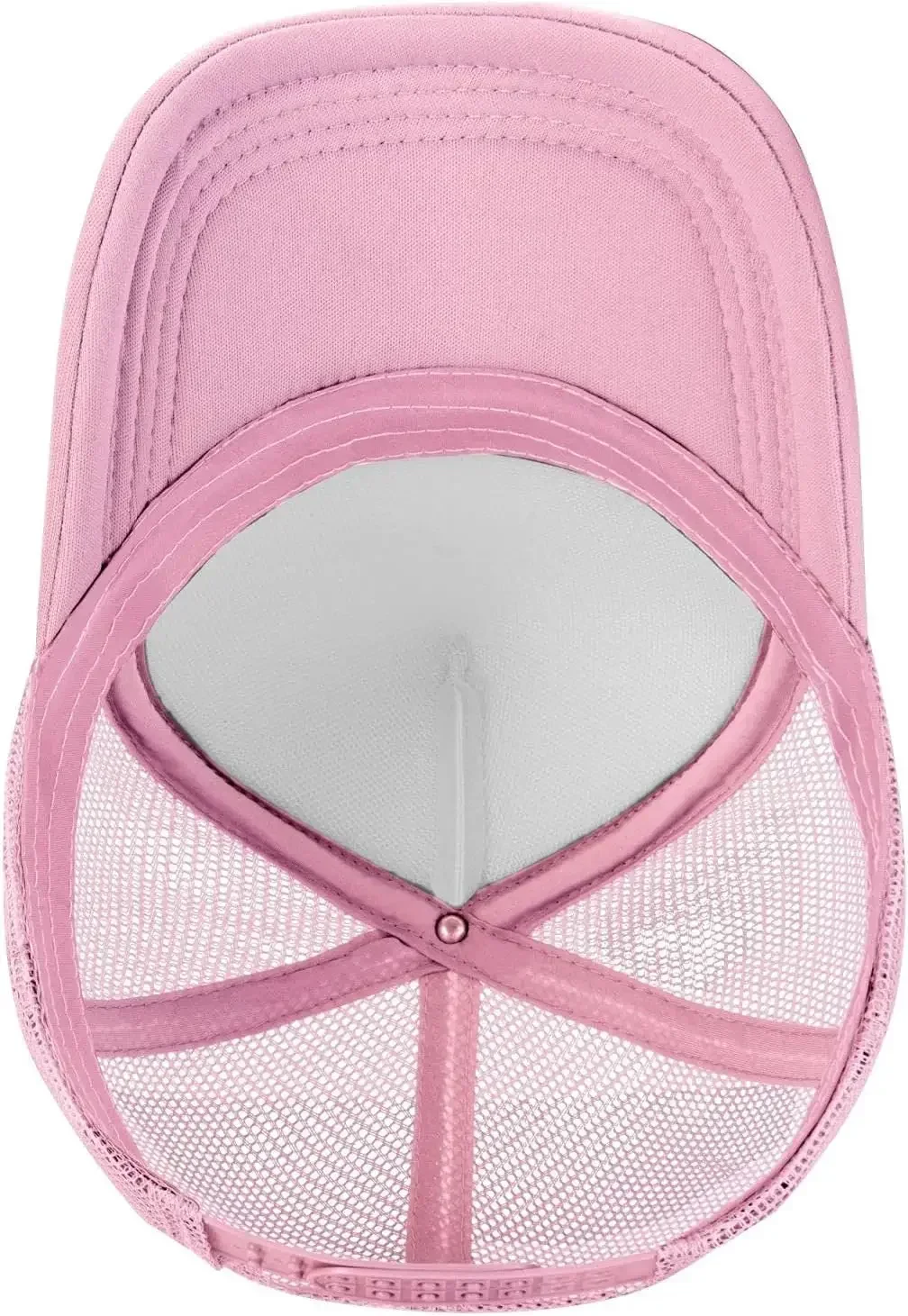 Фото Новая сетчатая бейсболка-тракер в стиле Dad Hat, регулируемая, с эффектом потертости, с забавным принтом лягушки и клубники №5
