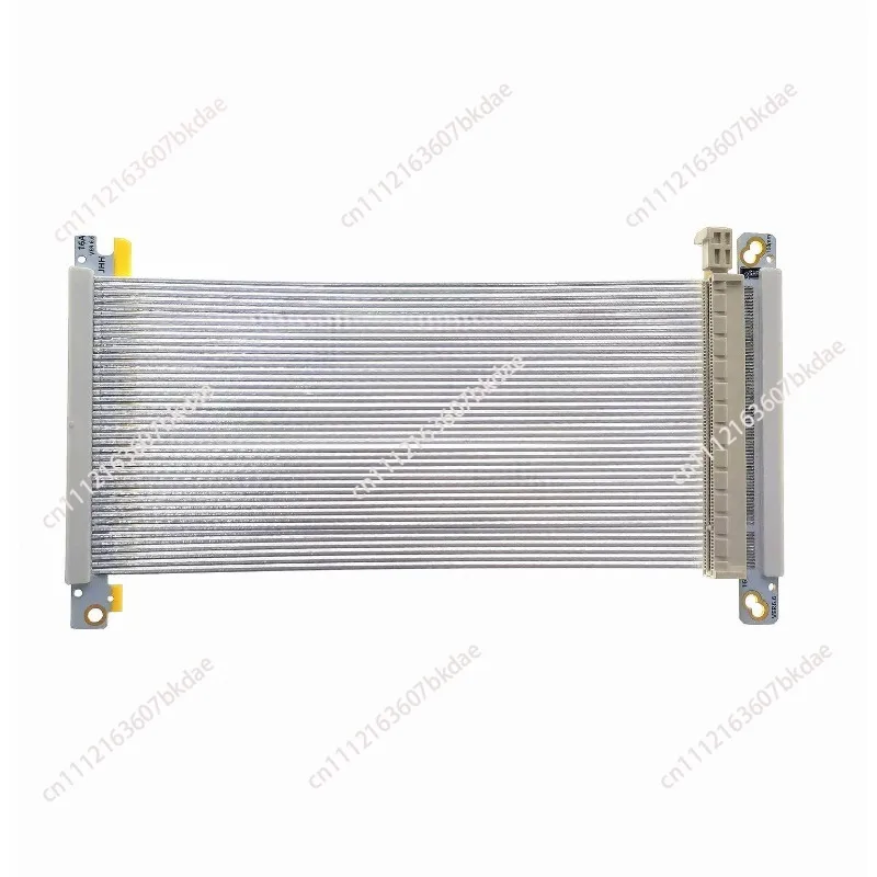 Фото Высокоскоростной удлинительный кабель для видеокарты 16x PCIe 3.0/4.0 (белый/черный) для повышения производительности ПК №3