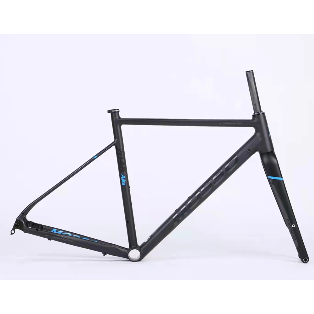 

2022 MOSSO 790GVL Aluminum Alloy Road bike Frame With Carbon Front Fork Ultra-light GRAVEL Frameset Bicycle Accessories