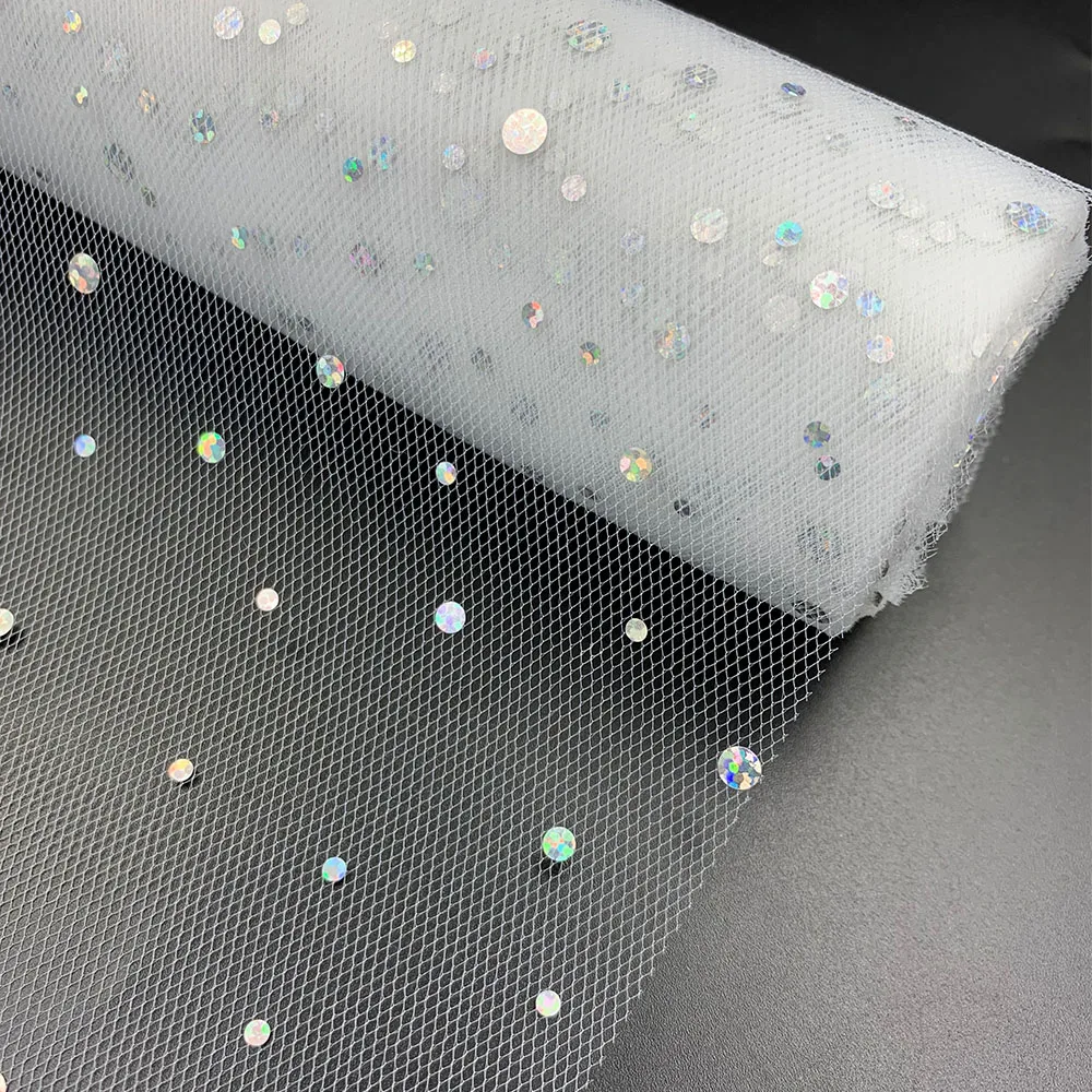 Блестящая Лазерная пачка ширина 15 см 10 ярдов