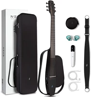 enya nexg smart audio guitar 38 inch carbon fiber guitar with casewireless microphoneaudio cablestrapcharging cable