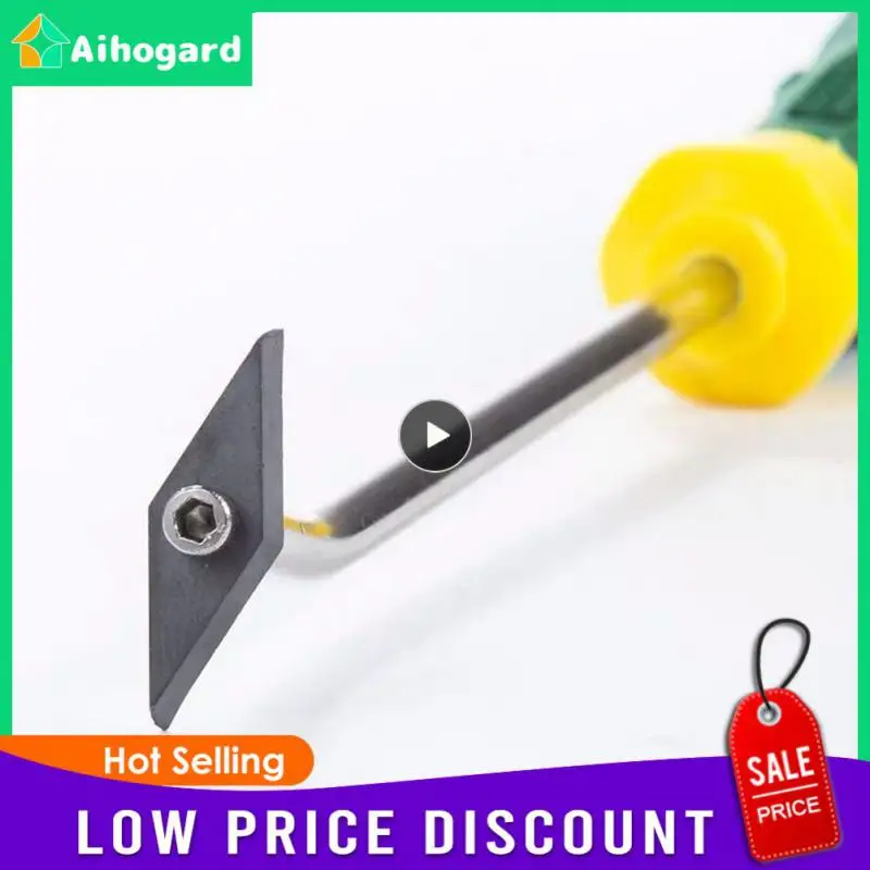 

Ceramic Tile Grout Remover Tungsten Steel Ergonomics Design Floor Wall Grout Remover Floor Wall Seam Cement Bit Yellow Green